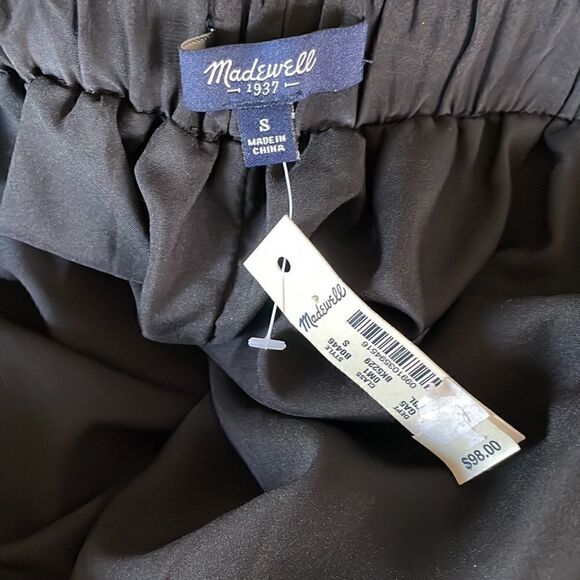 Madewell Silk Colorblock Mini Skirt S - Picture 4 of 6